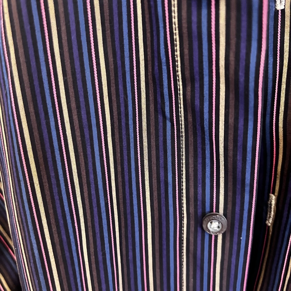 Size Men’s Xl Bugatchi Uomo Button Up - image 6